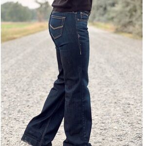 Ariat Dark Blue Women's Trouser Jeans